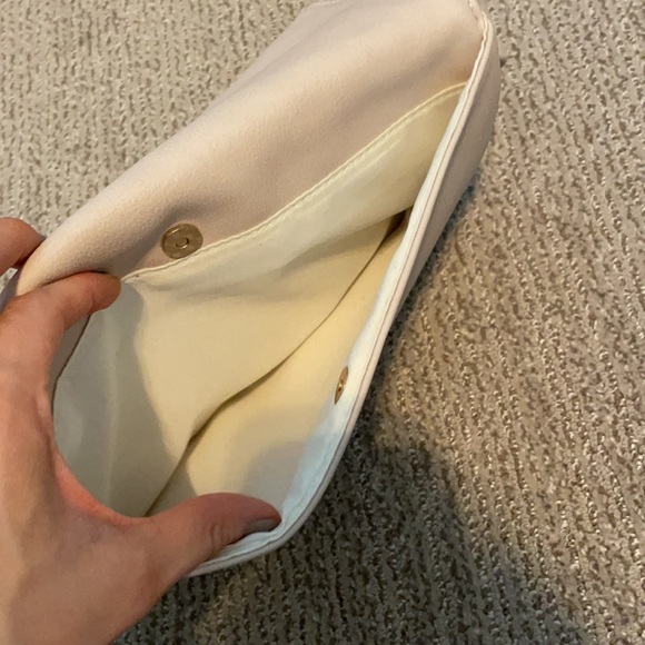 Lulus pale pink cream clutch - Picture 3 of 5